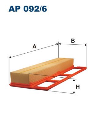 FILTRON Воздушный фильтр AP 092/6