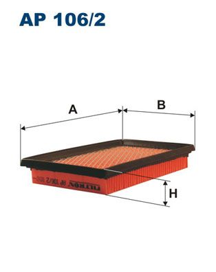 FILTRON Воздушный фильтр AP 106/2