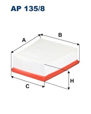 FILTRON Воздушный фильтр AP 135/8