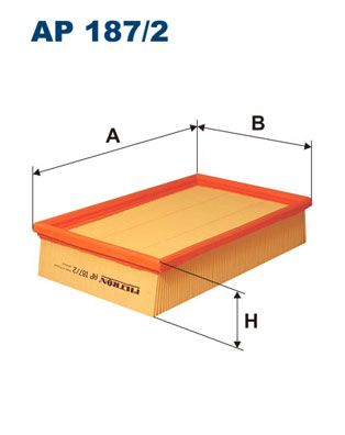 FILTRON Воздушный фильтр AP 187/2