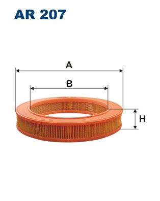 FILTRON Воздушный фильтр AR 207