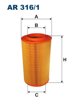 FILTRON Воздушный фильтр AR 316/1