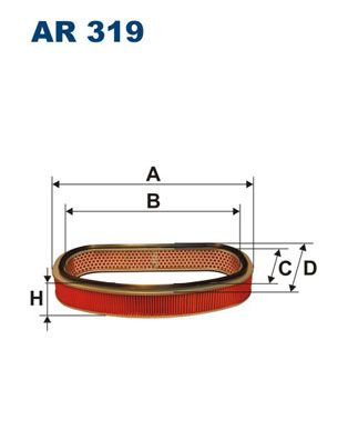 FILTRON Воздушный фильтр AR 319