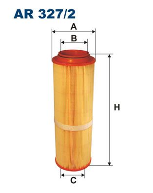 FILTRON Воздушный фильтр AR 327/2