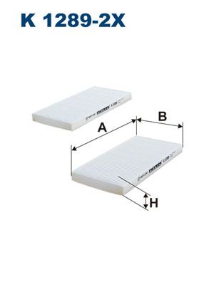 FILTRON filtras, salono oras K 1289-2x