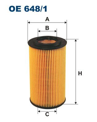 FILTRON Масляный фильтр OE 648/1