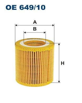 FILTRON alyvos filtras OE 649/10