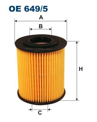 FILTRON alyvos filtras OE 649/5