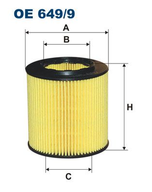 FILTRON alyvos filtras OE 649/9