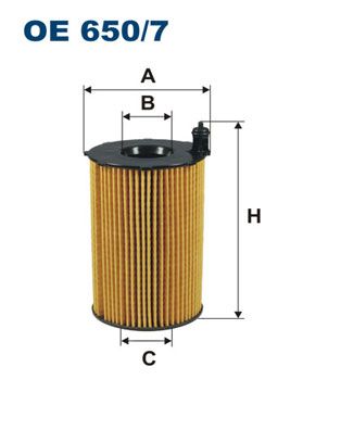 FILTRON Масляный фильтр OE 650/7