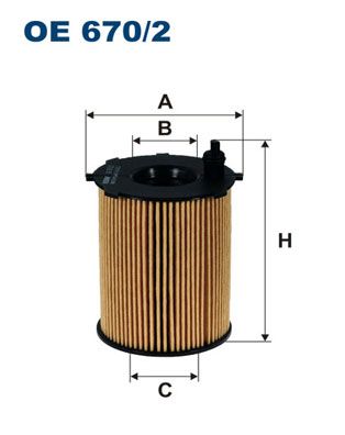 FILTRON Масляный фильтр OE 670/2