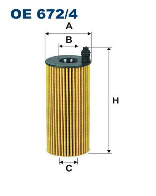 FILTRON Масляный фильтр OE 672/4