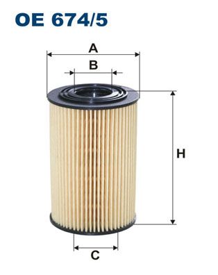 FILTRON Масляный фильтр OE 674/5