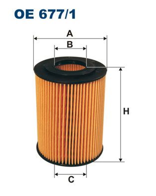 FILTRON Масляный фильтр OE 677/1