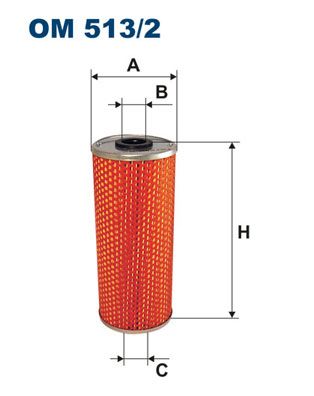 FILTRON alyvos filtras OM 513/2