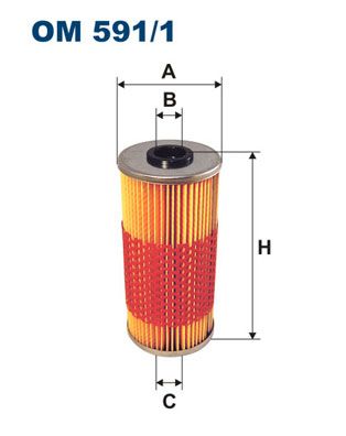 FILTRON Масляный фильтр OM 591/1