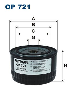 FILTRON hidraulinis filtras, automatinė transmisija OP 721