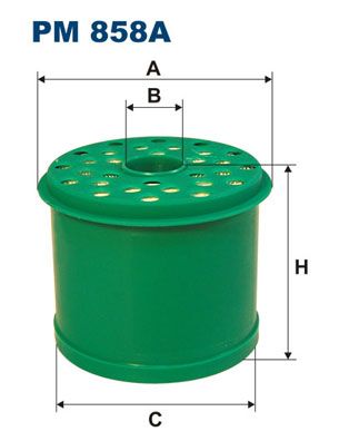 FILTRON Топливный фильтр PM 858A