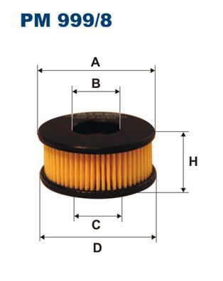 FILTRON kuro filtras PM 999/8