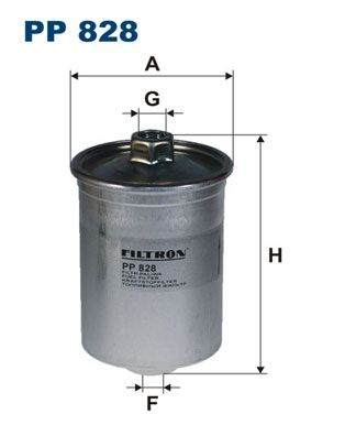 FILTRON Топливный фильтр PP 828