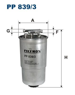 FILTRON kuro filtras PP 839/3