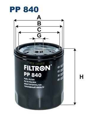 FILTRON kuro filtras PP 840