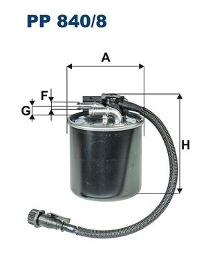 FILTRON Топливный фильтр PP 840/8