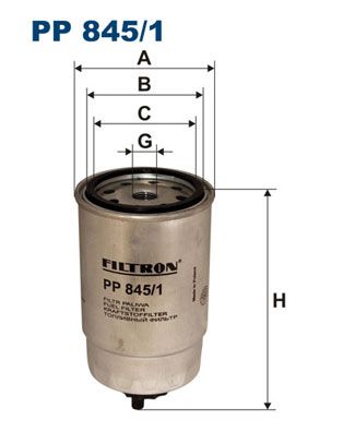FILTRON kuro filtras PP 845/1