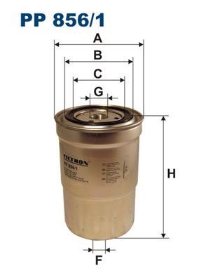 FILTRON Топливный фильтр PP 856/1