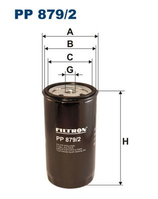 FILTRON Топливный фильтр PP 879/2