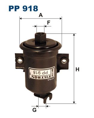 FILTRON Топливный фильтр PP 918