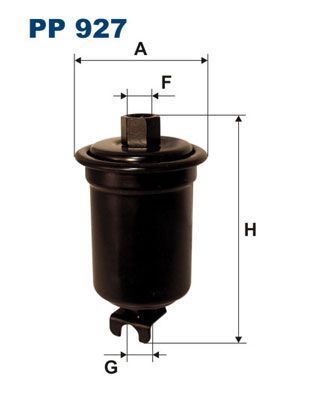 FILTRON Топливный фильтр PP 927