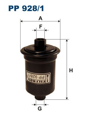 FILTRON Топливный фильтр PP 928/1