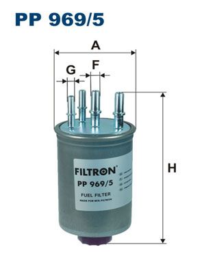 FILTRON kuro filtras PP 969/5