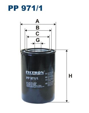 FILTRON kuro filtras PP 971/1