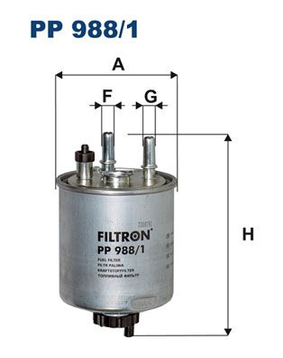 FILTRON kuro filtras PP 988/1