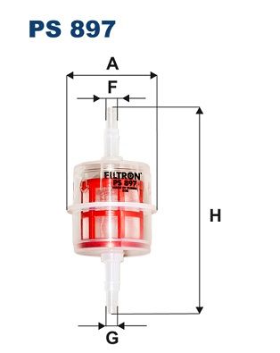 FILTRON Топливный фильтр PS 897