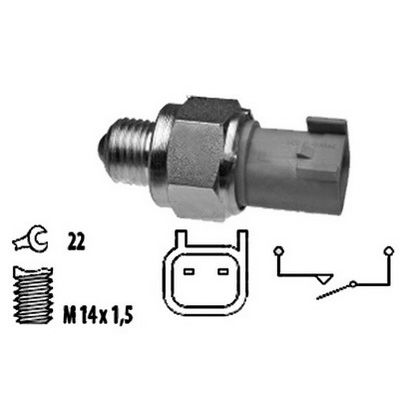 FISPA Выключатель, фара заднего хода 3.234253