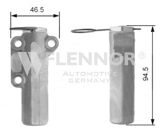 FLENNOR Успокоитель, зубчатый ремень FD99003