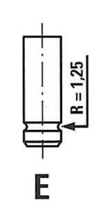 FRECCIA Впускной клапан MI3708/SNT