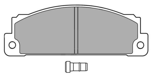 FREMAX Комплект тормозных колодок, дисковый тормоз FBP-0326