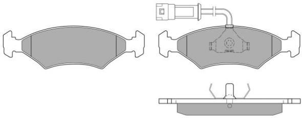 FREMAX Комплект тормозных колодок, дисковый тормоз FBP-0353-01