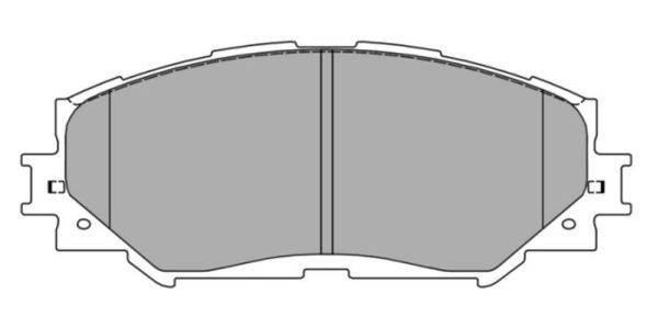 FREMAX Комплект тормозных колодок, дисковый тормоз FBP-1467