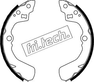 FRI.TECH. Комплект тормозных колодок 1026.345