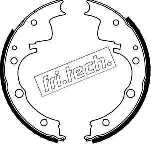 FRI.TECH. stabdžių trinkelių komplektas 1034.087