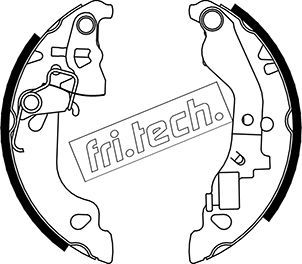 FRI.TECH. stabdžių trinkelių komplektas 1034.103Y