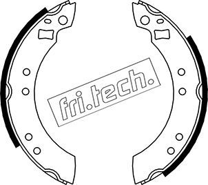 FRI.TECH. Комплект тормозных колодок 1040.094