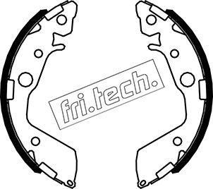 FRI.TECH. stabdžių trinkelių komplektas 1044.027