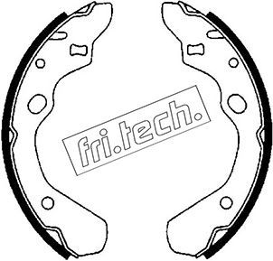 FRI.TECH. stabdžių trinkelių komplektas 1049.141