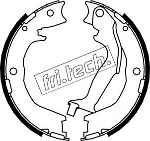 FRI.TECH. Комплект тормозных колодок, стояночная тормозная с 1049.166